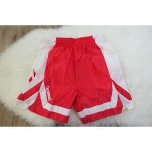 NWOT Rare 90s HUMMEL Adult Men Size Large Nylon Satin Soccer Short